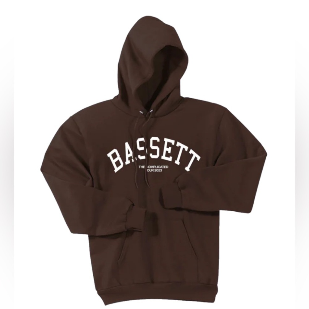 Joshua Bassett Tour Hoodie 2023 Brown Small HSMTMTS Disney+
